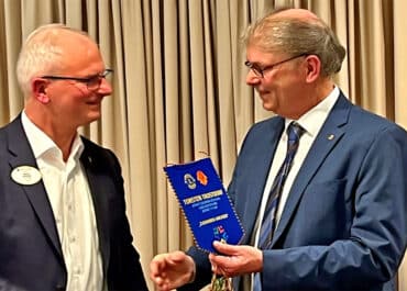 Der Governor zu Besuch in unserem Club